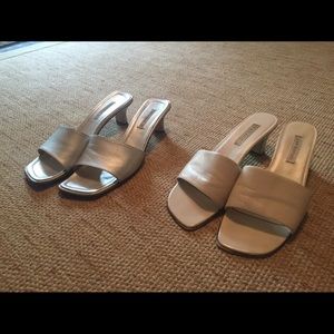 Bruno Magli Parade Lot Women's Leather Sandals 10